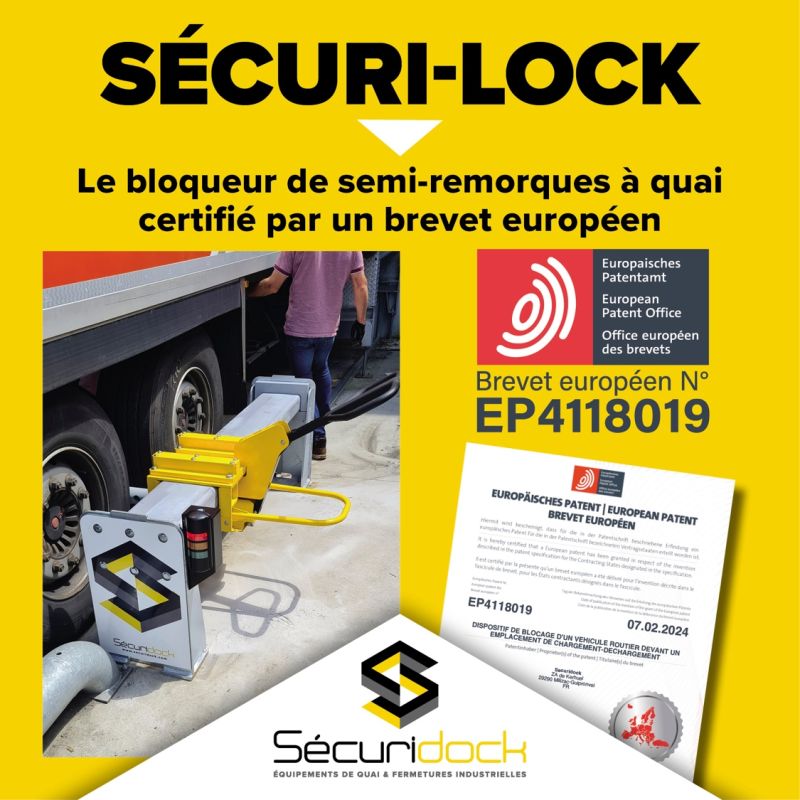securilock : bloqueur de camion à quai